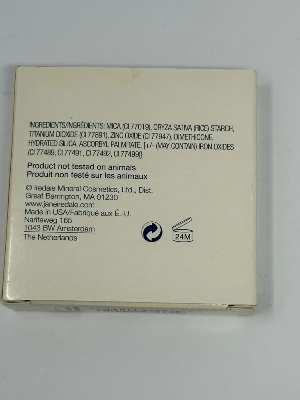 NEW!! Jane Iredale .35oz PureMatte Finish Powder With Compact Matte Powder C6
